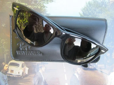 Vintage Ray Ban B&L U.S.A.  Black Ebony Wayfarer II Sunglasses - Photo 1/4