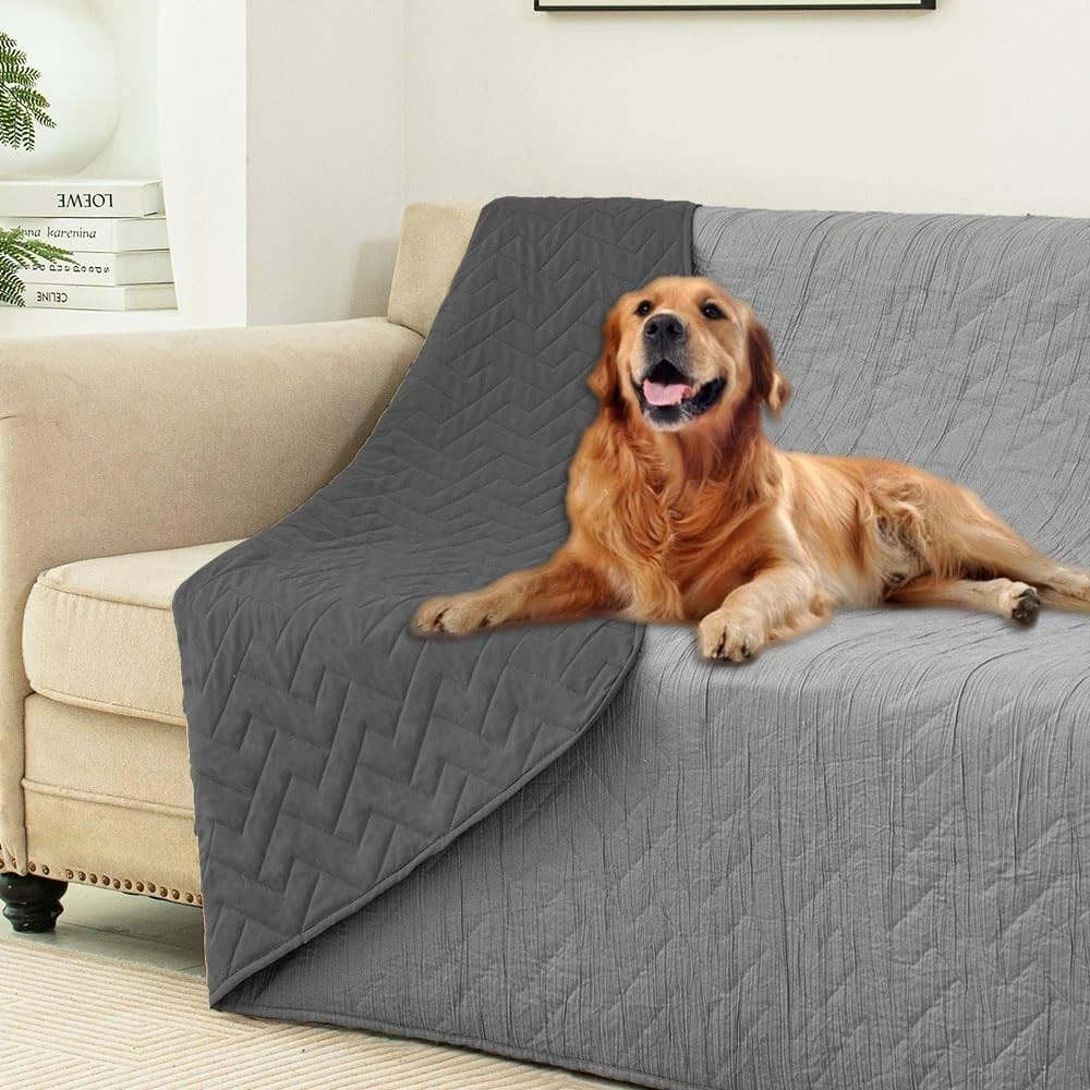Ameritex Waterproof Dog Bed Cover Pet Blanket Reversable Furniture Bed Couch L