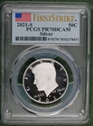 2021 S KENNEDY SILVER HALF DOLLAR PCGS PR70DCAM First Strike
