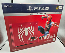 PlayStation 4 PS4 Pro Marvels Spider-Man Limi...