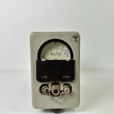 Bird 61 Termaline Wattmeter 1/5W Scales, 30-500 MHz | eBay