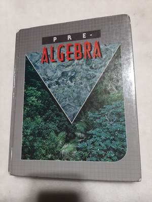 Pre-Algebra for Christian Schools