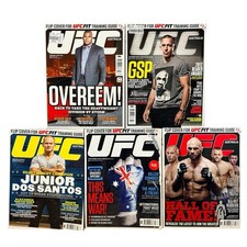 UFC Australia Magazine Bundle X 5 UFC Fit 2012-13 Issues GSP-Overeem-Dos Santos