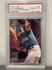 1994 Flair - Wave of the Future 2 Alex Rodriguez #8 (RC) Rookie