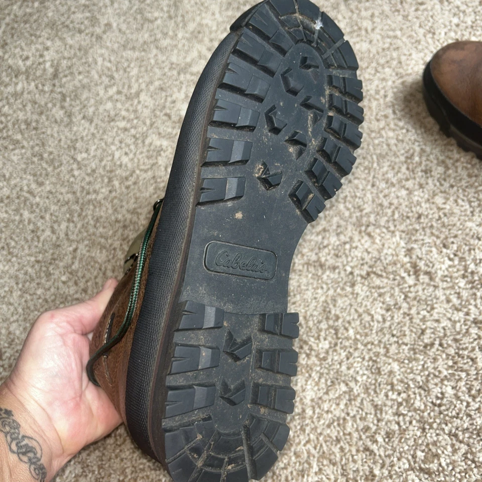 Cabelas ботинки женщин Sz 10 Rimrock середины Gore Tex туризм лодыжки коричневый шнурует вверх туфли - Изображение 4 из 4