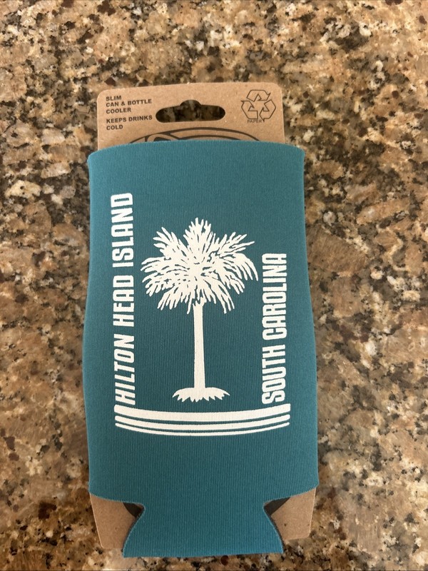 HHI Hilton Head Island Can And Bottle Koozie: BRAND NEW