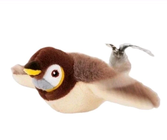 USB Interactive Flying Bird Cat Toys Electronic Pet Simulation Sparrow Toy US