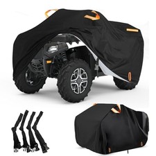 ATV Cover Waterproof Outdoor Heavy Duty, 300D Oxford 4 Wheeler Cover for Can