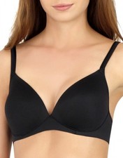 NWOT Warner's 36C Elements Of Bliss Wire-Free Bra with Lift 1298 Black 97000