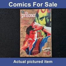 1988 DC The Prisoner Comic Graphic Novel Book D Dean Motter (LOT#13905)