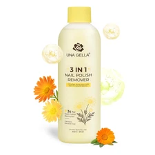 Acetone Nail Polish Remover, Soak off Gel Nails Polish Remover with Easy Use Cap