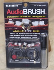Vintage Radio Shack AudioBRUSH Cassette Tape Cleaner / Demagnetizer