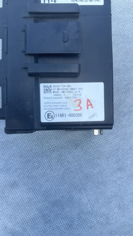 Honda Accord 2013 2014 bloqueo robo llave inteligente módulo de control 38320-T2A-A01 OEM Foto 3 de 4