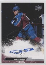 2022-23 Upper Deck Series 2 Snow Spray Photo Variation Bowen Byram #300 Auto 2u9