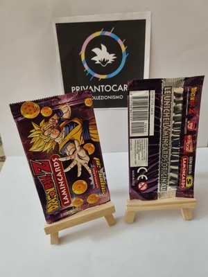 1 Sealed Bag Dragon Ball Z Super 3D Serie Edibas Karten Pack geschlossen