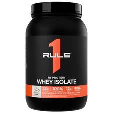 Rule 1 R1 Protein Whey Isolate - with 25g Protein  6g BCAA Exclusively from I...
