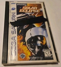 Solar Eclipse for Sega Saturn CIB Complete in Box Reg Card Tested Works