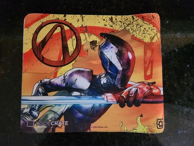 BORDERLANDS 2 Zero Assassin Game Mat mouse pad Loot Crate 2015 Exclusive