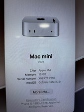 Apple Mac Mini M4 16GB 512GB