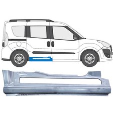 Reparaturblech Schweller für Fiat Doblo 2010-2022 / Rechts
