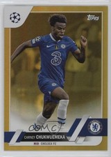 2022-23 Topps UEFA Club Competitions Gold Foil 2/50 Carney Chukwuemeka #91 3n1