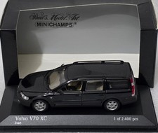Volvo V70 XC Cross Country 2000 Black 1:43 Minichamps 430171270 Diecast Model 