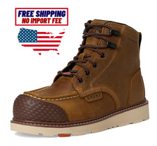 BRUNT Men's Boot The Marin BRUNT Toe Comp Toe Brown Medium FREESHIP US