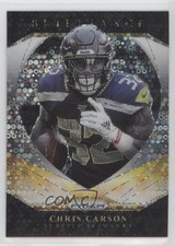 2020 Panini Prizm Brilliance No Huddle Prizm Chris Carson #15 0b3
