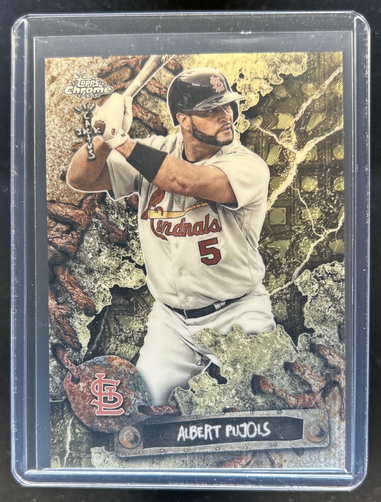 2026 Topps Chrome x Cactus Jack Albert Pujols SuperFractor #1/1 Cardinals