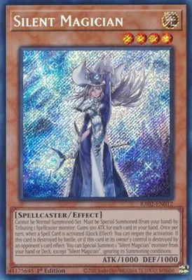 Silent Magician - RA02-EN012 - Secret Rare - 1st Edition x1 - Near Mint