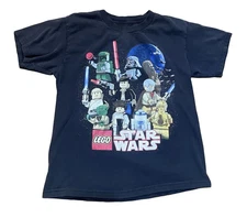 2009 Lego Star Wars Reprint T-Shirt Darth Vader Yoda R2D2 Unisex S-4XL