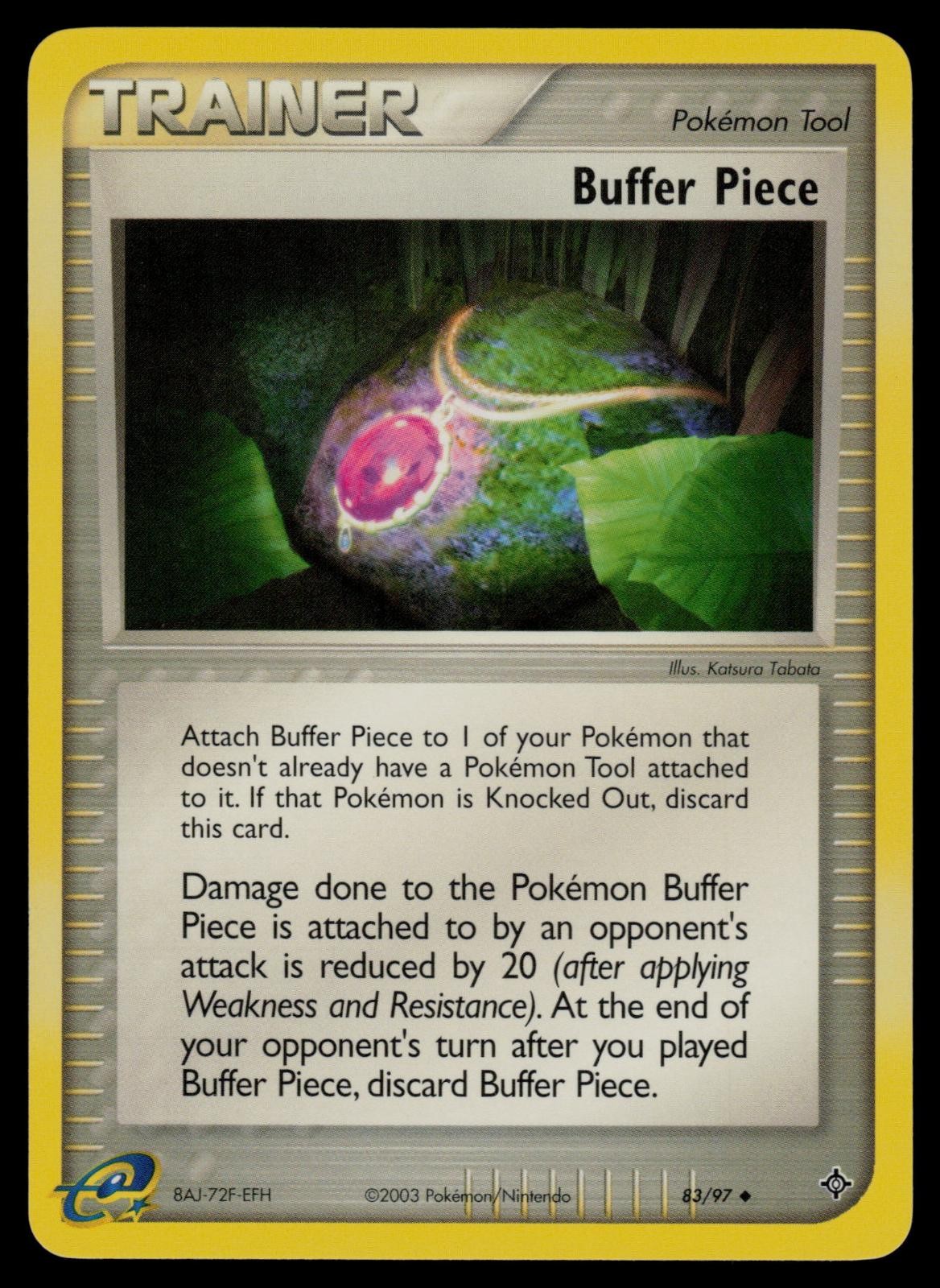 Buffer Piece 83/97 Uncommon Dragon Pokemon Lightly Played