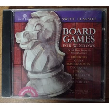 Board Games For Windows (PC CD-ROM, 2000, Cosmi)