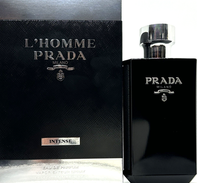 PRADA L'HOMME INTENSE EAU DE PARFUM SPRAY FOR MEN 3.3 Oz / 100 ml