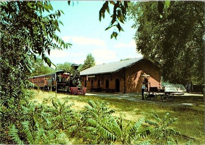 Smith's Creek Station MI Henry Ford Museum Thomas Edison Postcard