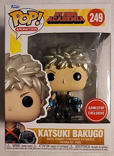 Funko Pop! Vinyl: My Hero Academia - Katsuki Bakugo (Metallic) #249 GameStop