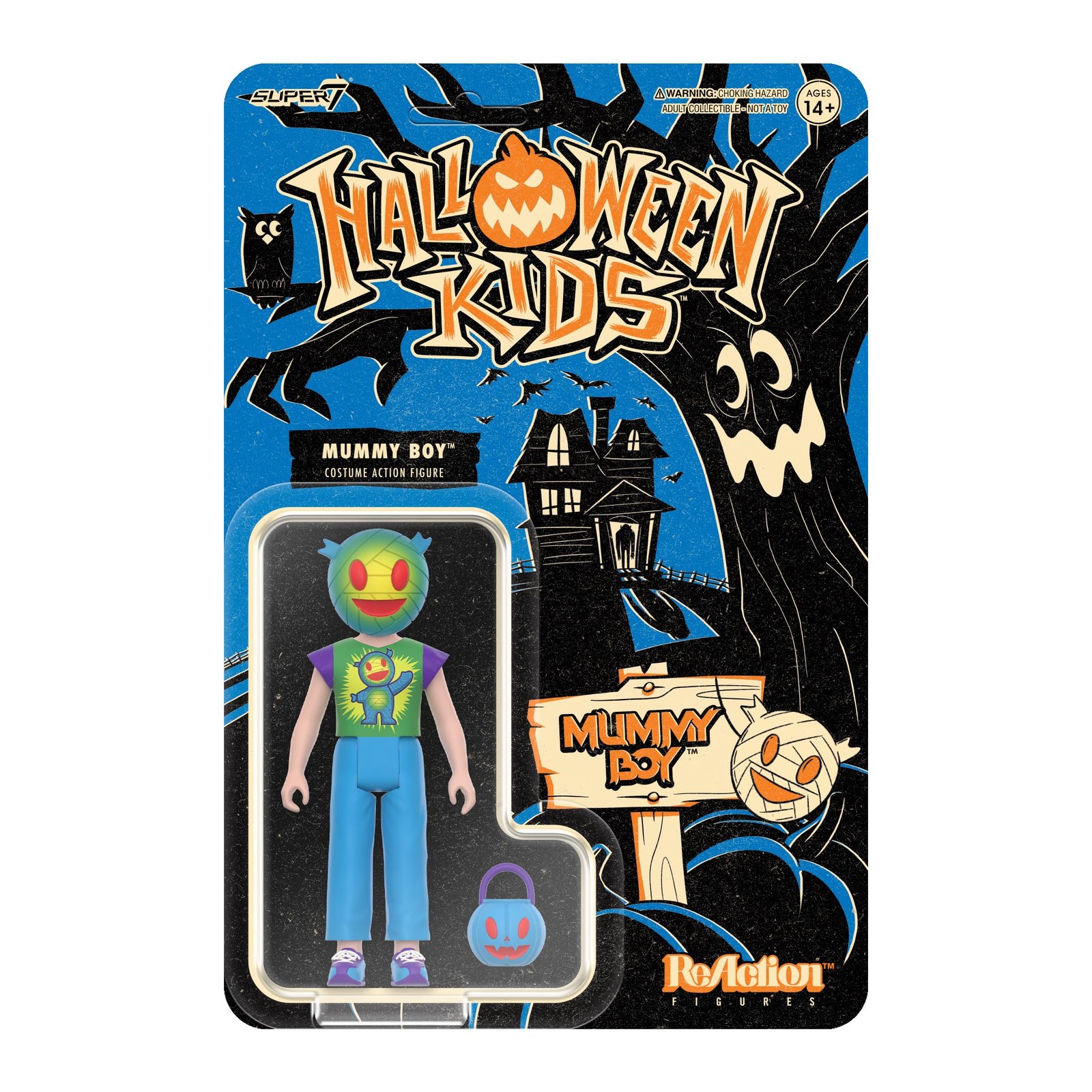 Super7 Halloween Kids Reaction - Mummy Boy (Graphic Tee Action Figure