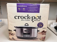 Crock-Pot Countdown 8 Qt Oval Programmable Sl...