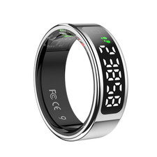 Smart Ring Fitness and Health Tracker Monitor Heart Rate, Steps,