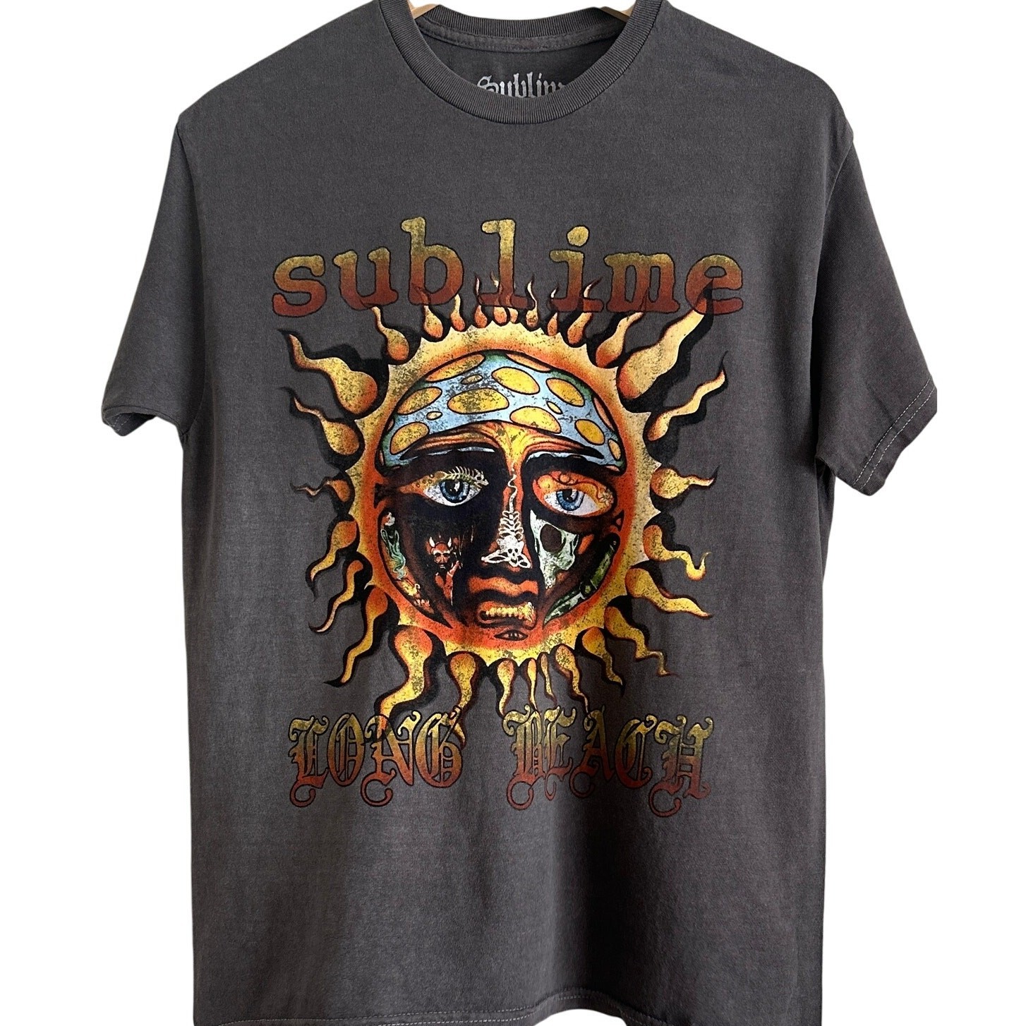 Sublime “Serve the Servants” Graphic Tee S/M | Vintage-Wash Sun Band Shirt NWOT