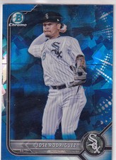 2022 Bowman Chrome Sapphire Edition #BCP-185 Jose Rodriguez Prospects