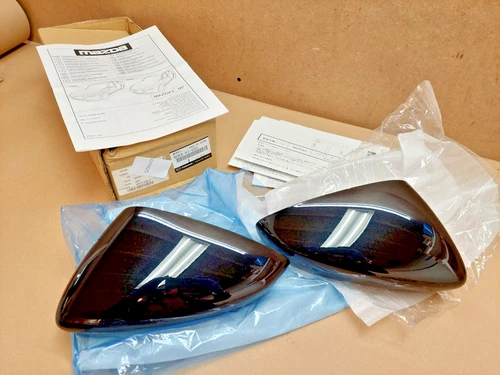 Mazda 3 BP Wing Mirror Cover Caps Set 2019-on BCKAV3650 Genuine NEW