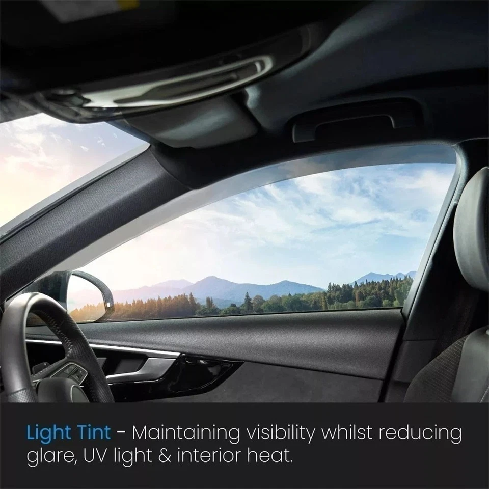 Viseira de janela compatível com Ford Focus 2012-2018 fumaça no canal nova 4x 4 peças - Imagem 2 de 4