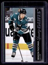 2021-22 Upper Deck Young Guns Brinson Pasichnuk Rookie #220 San Jose Sharks