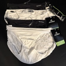 Jockey 4 Pairs No Panty Line Promise Low Rise String Bikini Size 7 NWT     5