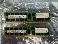 Samsung 32GB 2x16GB PC3-14900 DDR3-1866 ECC Reg M393B2G70DB0 RAM Desktop