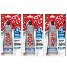 Amazing GOOP 170011 Marine Adhesive, 3.7 Fluid Ounces 3 clear/transparent
