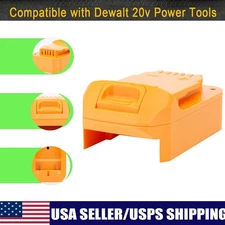 NEW Adapter For Craftsman v20 20V Li-Ion Battery to  For Dewalt 20V Power Tools
