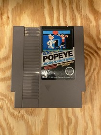 Popeye-NES-Cart Only-Authentic*5-Screw*-TESTED & WORKS