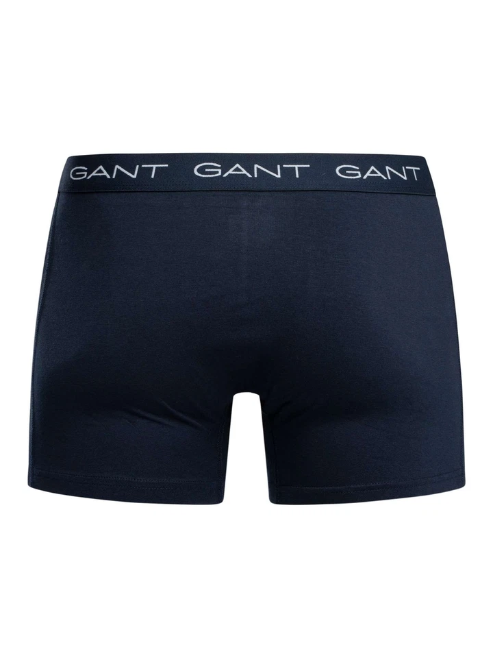 GANT Pour des hommes Pack de 3 boxers, Bleu - Photo 4/4